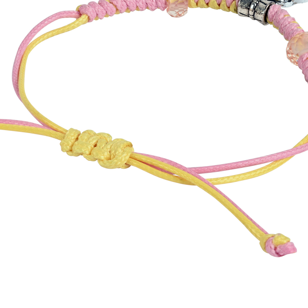 Floral Butterfly Set of 2 Girls Bracelet Rakhis