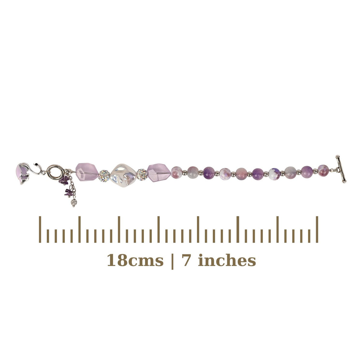Swan Charm Bracelet