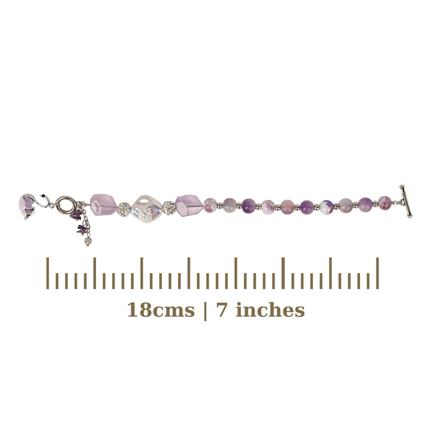 Swan Charm Bracelet