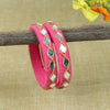 Thread & Mirror Work Bangles [Set of 2]
