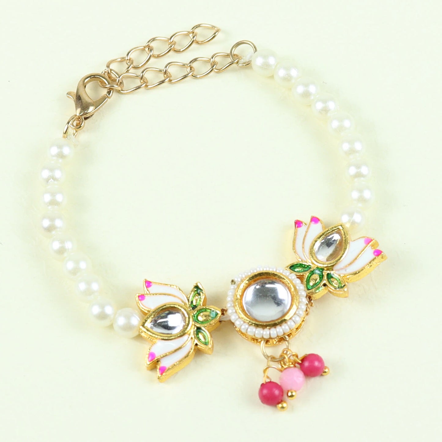 Meenakari Kundan Jewellery Set