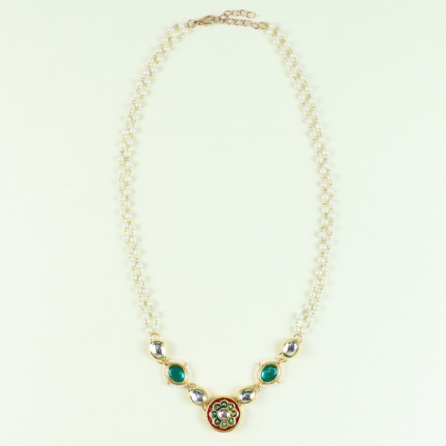 Meenakari Kundan Necklace