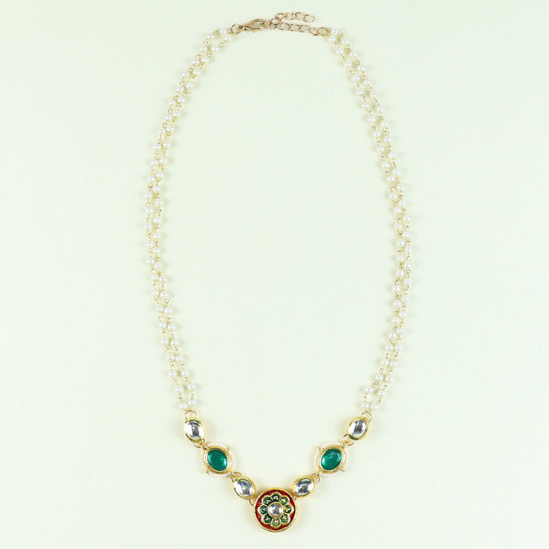 Meenakari Kundan Necklace