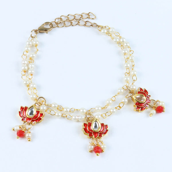Meenakari Kundan Bracelet