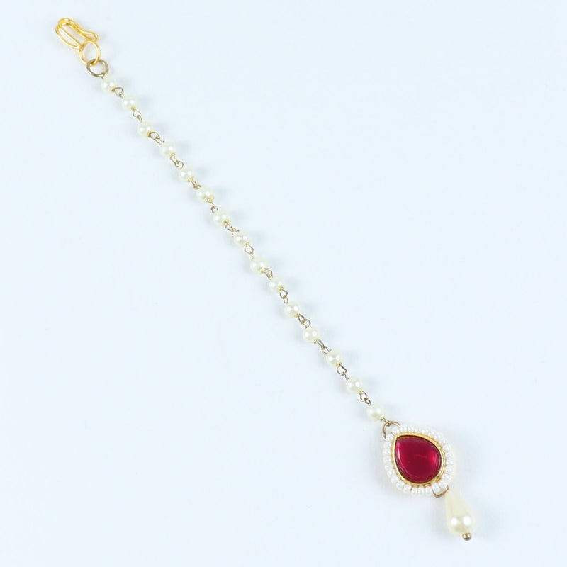 Kundan Stone Maang Tikka