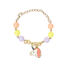 Load image into Gallery viewer, Galaxy Unicorn Chain Necklace &amp; Bracelet Set
