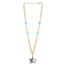 Load image into Gallery viewer, Rainbow Unicorn Chain Necklace &amp; Bracelet Set
