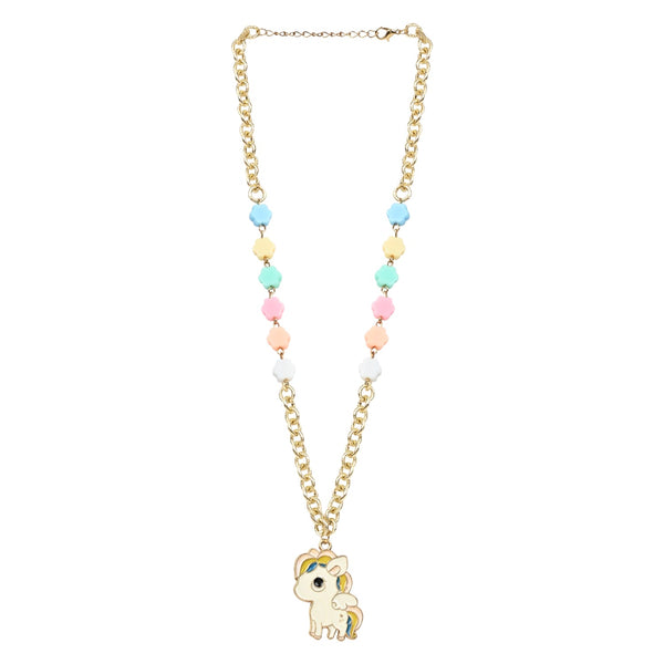 Unicorn Chain Necklace & Bracelet Set