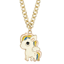 Load image into Gallery viewer, Unicorn Chain Necklace &amp; Bracelet Set
