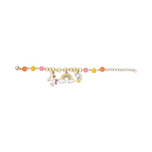 Load image into Gallery viewer, Multi-Charm Unicorn Chain Bracelet
