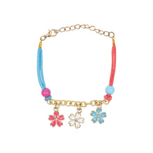 Load image into Gallery viewer, Multi-Charm Floral Bracelet

