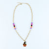 Halloween Pumpkin Necklace