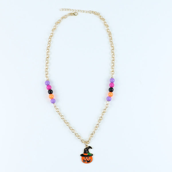 Halloween Pumpkin Necklace