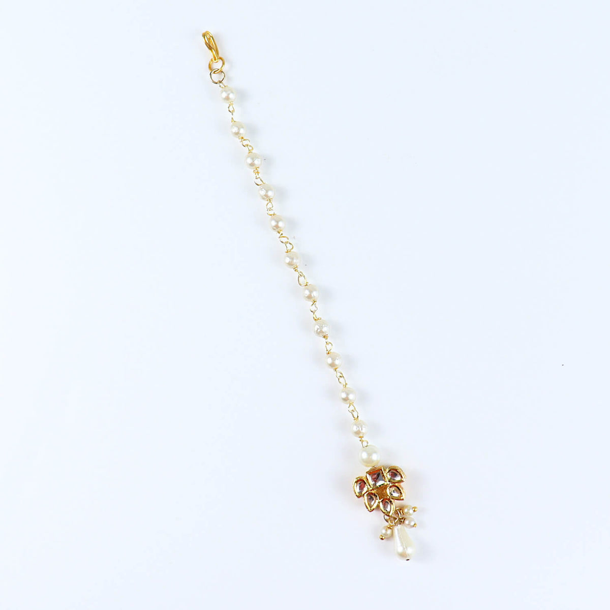 Kundan Stone Jewellery Set for Girls Gold