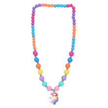Load image into Gallery viewer, Unicorn Beaded Jewellery Set - Multi-Colour
