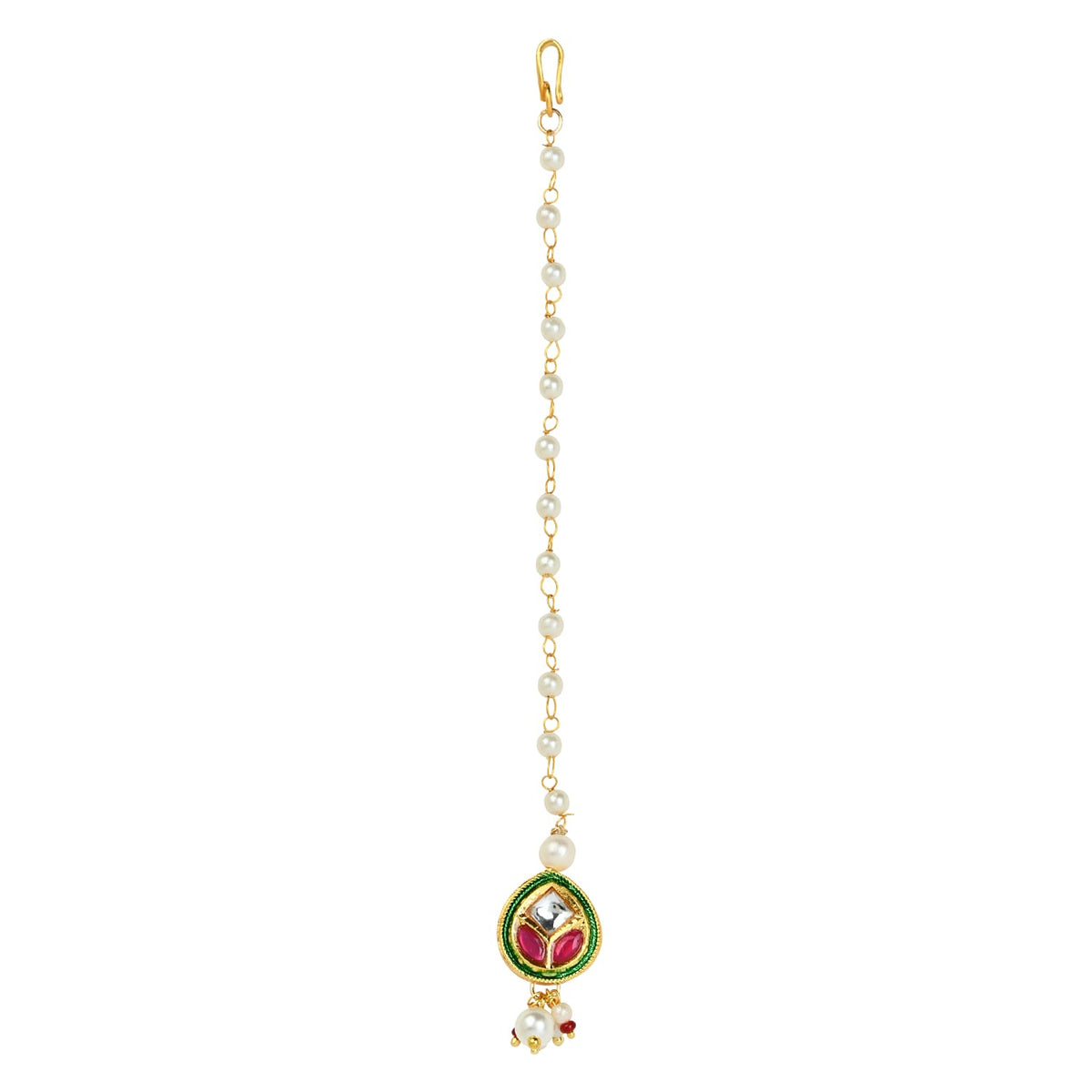 Meenakari Kundan Stone Jewellery Set