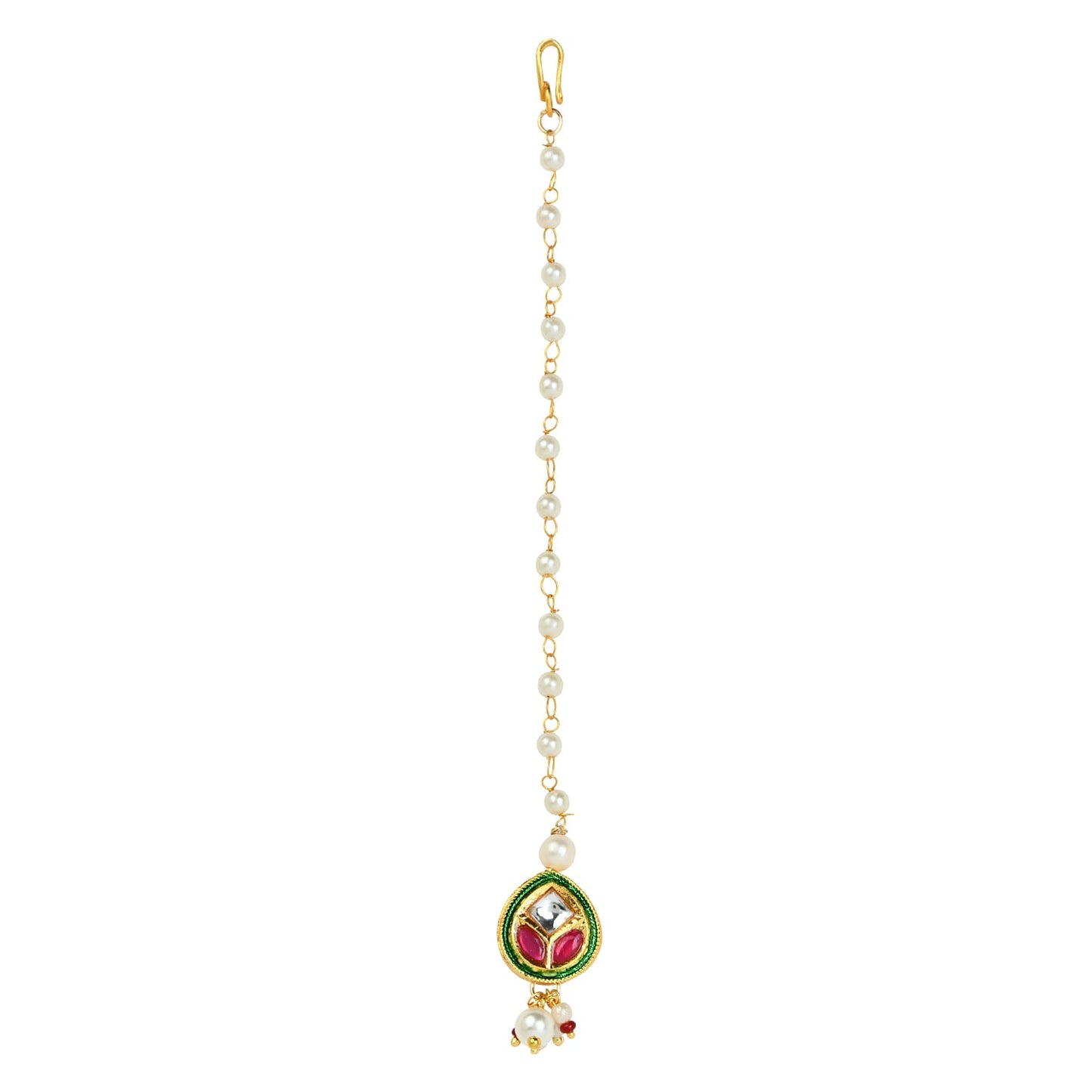 Meenakari Kundan Stone Jewellery Set