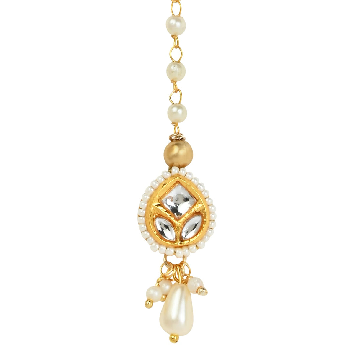 Kundan Stone Maang Tikka