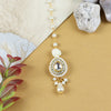 Kundan Stone Diamond Maang Tikka