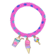 Load image into Gallery viewer, Ice-Cream Charms Beaded Bracelet
