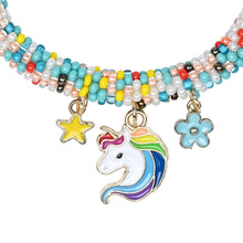 Load image into Gallery viewer, Unicorn Charm Beaded Bracelet
