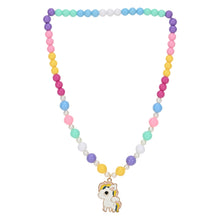 Load image into Gallery viewer, Unicorn Rainbow Beaded Jewellery Set
