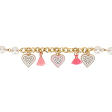 Load image into Gallery viewer, Hearts Chain Bracelet
