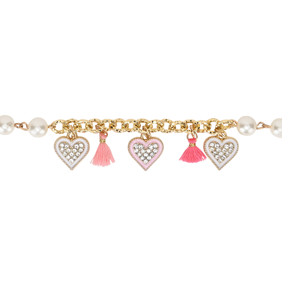 Hearts Girls Bracelet Rakhi