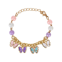 Load image into Gallery viewer, Butterfly Charms Chain Bracelet
