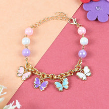 Load image into Gallery viewer, Butterfly Charms Chain Bracelet
