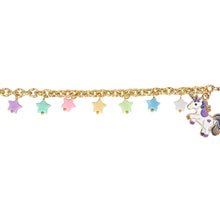 Load image into Gallery viewer, Unicorn Star Chain Bracelet
