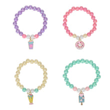 Load image into Gallery viewer, Beaded Charm Bracelets - Set of 4
