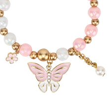 Load image into Gallery viewer, Butterfly Charm Beaded Bracelet
