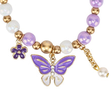 Load image into Gallery viewer, Butterfly Charm Beaded Bracelet
