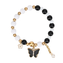 Load image into Gallery viewer, Butterfly Charm Beaded Bracelet
