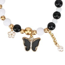 Load image into Gallery viewer, Butterfly Charm Beaded Bracelet
