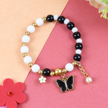 Load image into Gallery viewer, Butterfly Charm Beaded Bracelet
