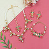 jewellery girls women ladies necklace bracelet maang tikka earring gift accessories cute stylish fancy fashion children combo set ethnic festive wedding puja pooja