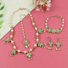jewellery girls women ladies necklace bracelet maang tikka earring gift accessories cute stylish fancy fashion children combo set ethnic festive wedding puja pooja