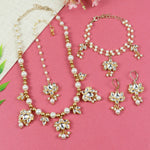 jewellery girls women ladies necklace bracelet maang tikka earring gift accessories cute stylish fancy fashion children combo set ethnic festive wedding puja pooja