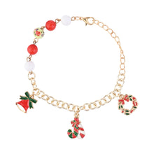 Load image into Gallery viewer, Christmas Charms Chain Bracelet
