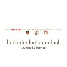 Load image into Gallery viewer, Christmas Charms Chain Bracelet
