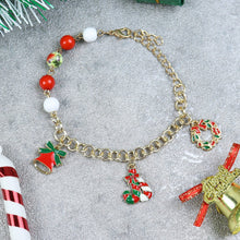 Load image into Gallery viewer, Christmas Charms Chain Bracelet
