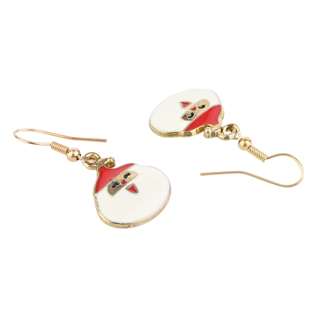 Christmas Charm Santa Claus Earrings