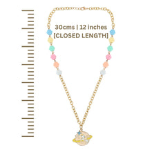 Load image into Gallery viewer, Unicorn Galaxy Charm Necklace &amp; Bracelet Jewellery Set
