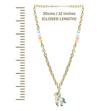 Load image into Gallery viewer, Unicorn Charm Beads Necklace &amp; Jewellery Set
