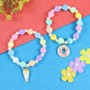 Ice-Cream Donut Charms Set of 2 Beaded Bracelets