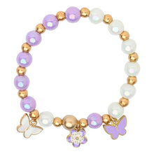 Load image into Gallery viewer, Butterfly Charms Beaded Bracelet
