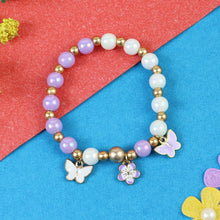 Load image into Gallery viewer, Butterfly Charms Beaded Bracelet
