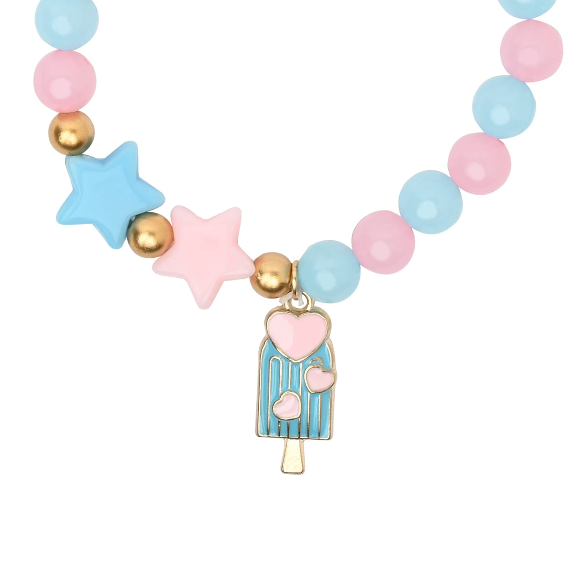 Ice-cream Charm Beaded Bracelet